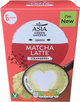 Lidl Matcha Latte Strawberry
