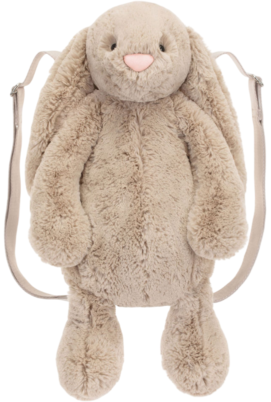 Jellycat Bashful Beige Bunny Backpack